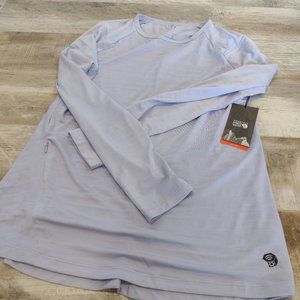 Mountain Hardware Mighty Stripe Long Sleeve T Womens Size M